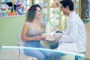 screening donna in farmacia